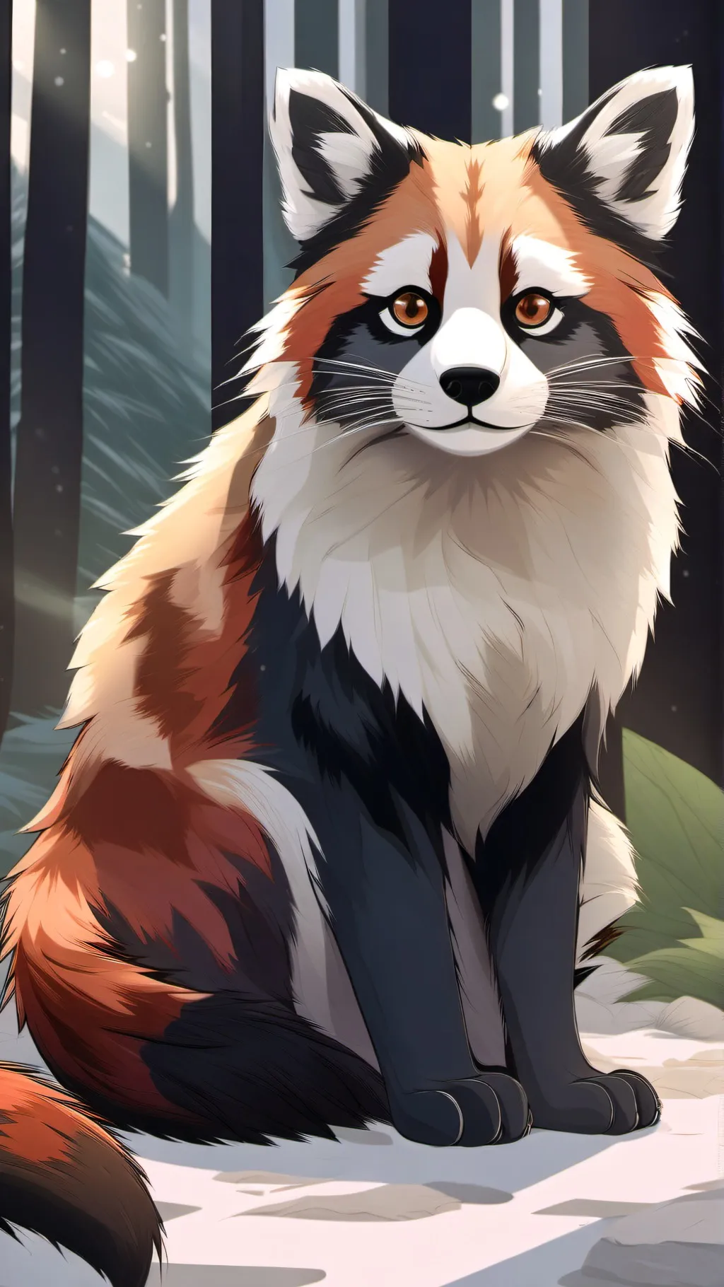 ai character: Redleaf background