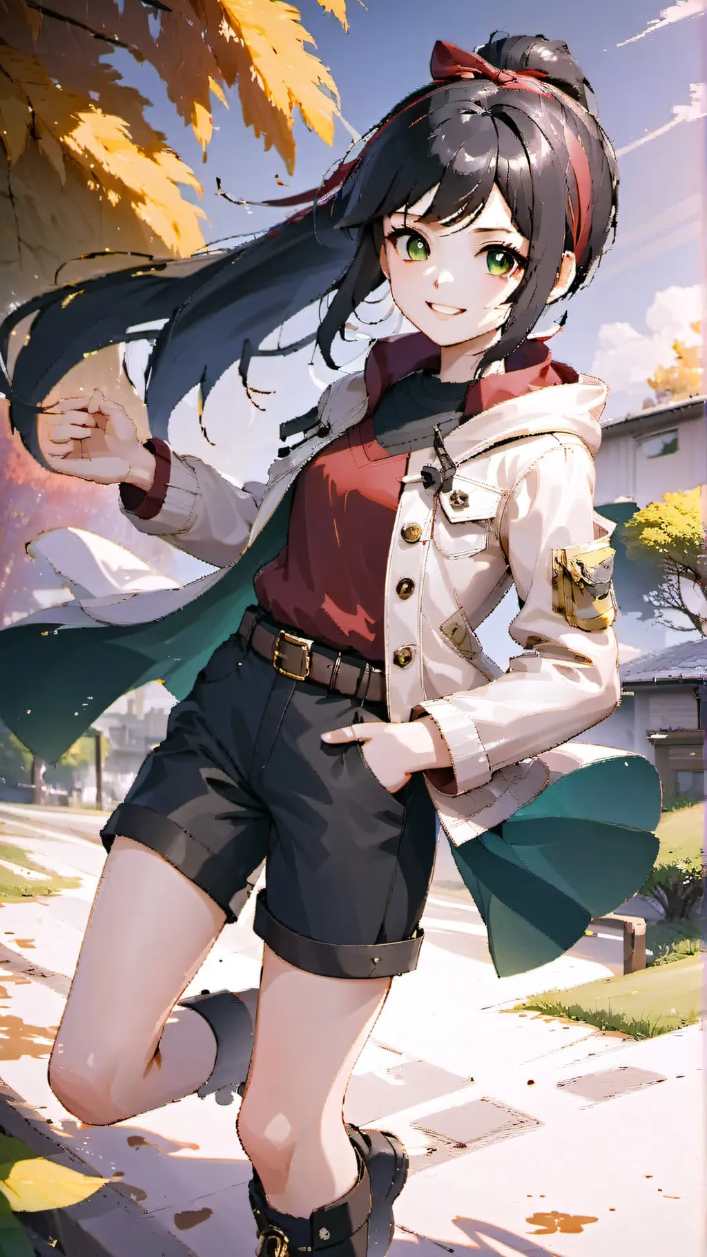 ai character: Shikado Nara background