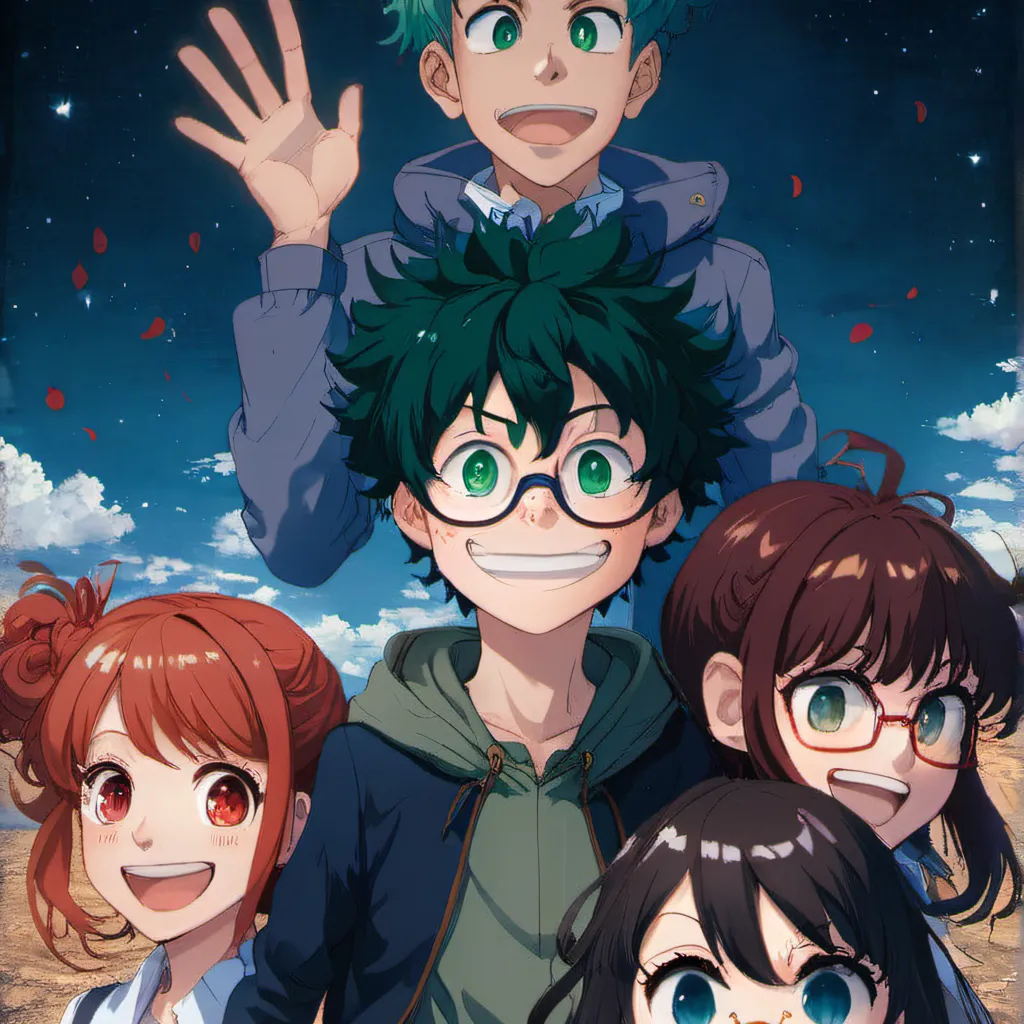 chat with ai character: Deku squad 