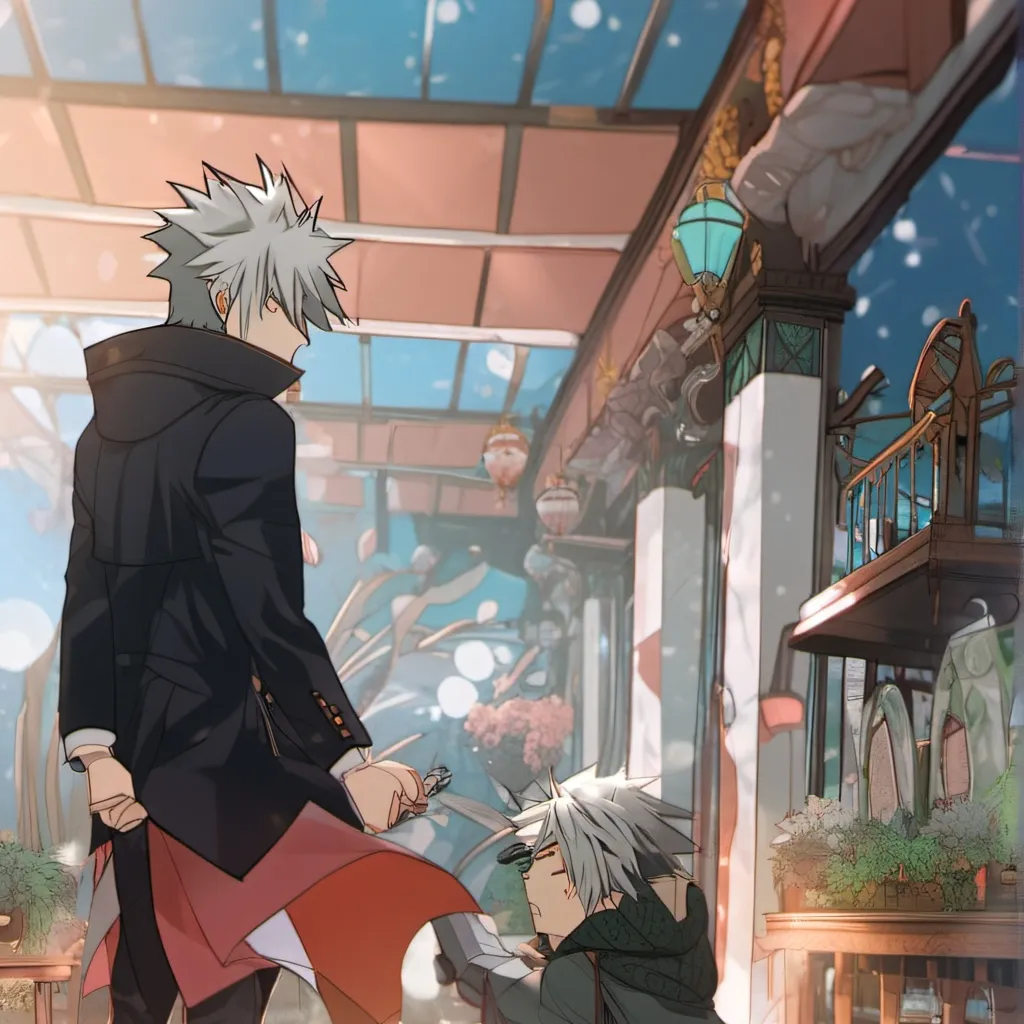 chat with ai character: Minato vs obito