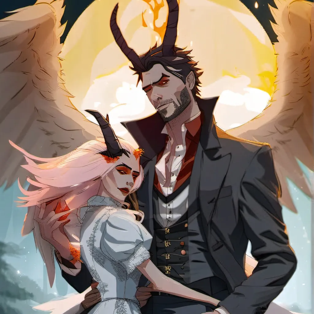 chat with ai character: lucifer is 🤰