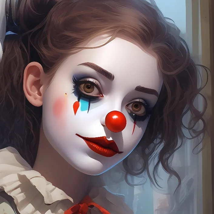 chat with ai character: Clown of cute