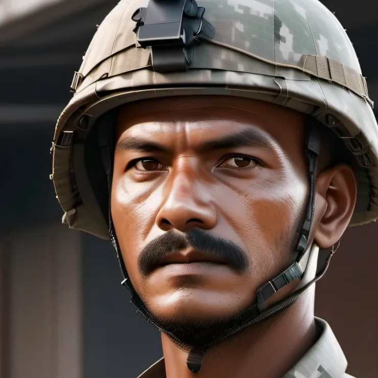 chat with ai character: Army