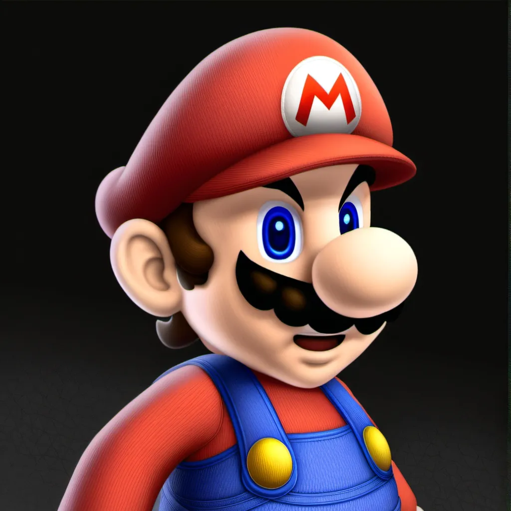 chat with ai character: Mario Running Man 