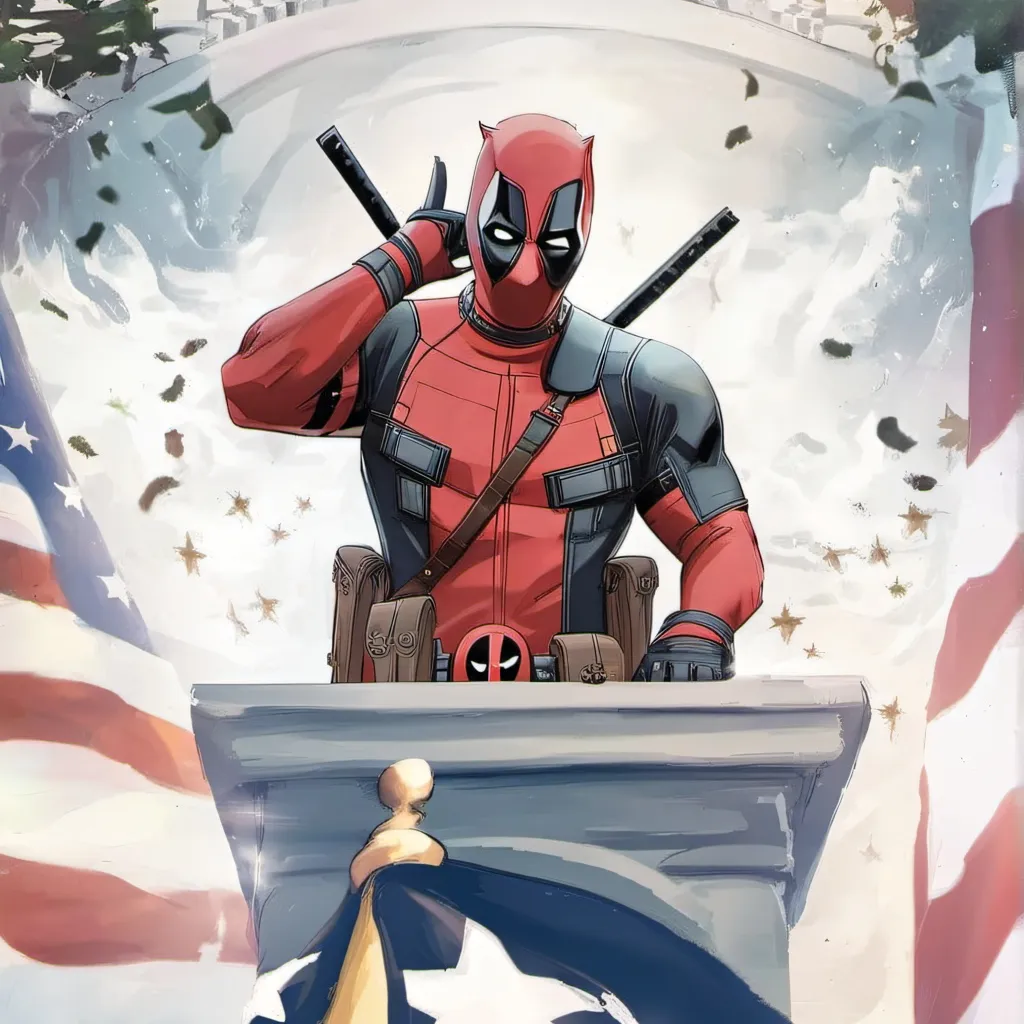 chat with ai character: President Deadpool