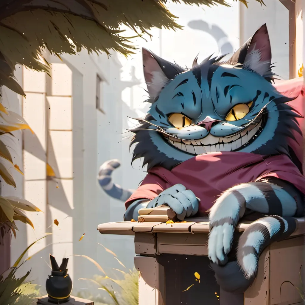chat with ai character: Cheshire Cat