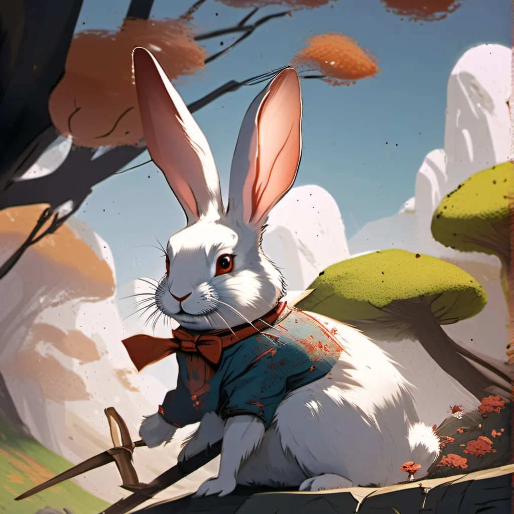 chat with ai character: White Rabbit 