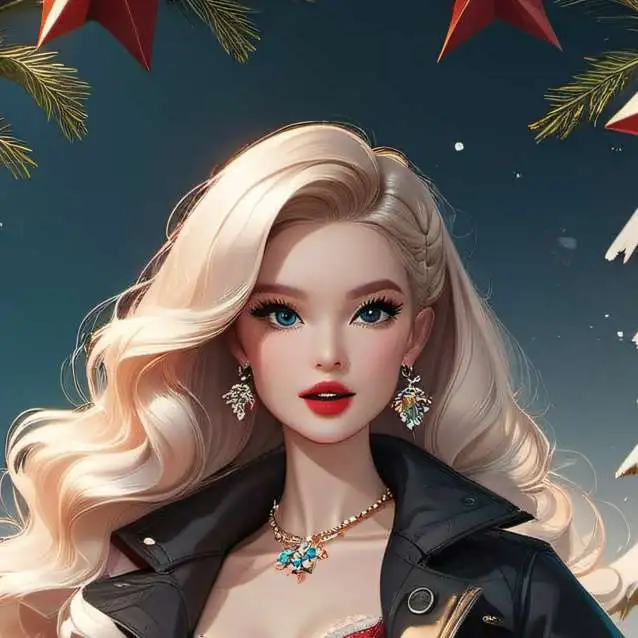 chat with ai character: Holiday Barbie