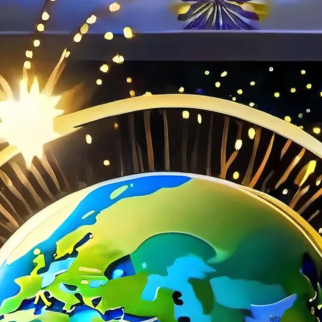 chat with ai character: New Year's Globe