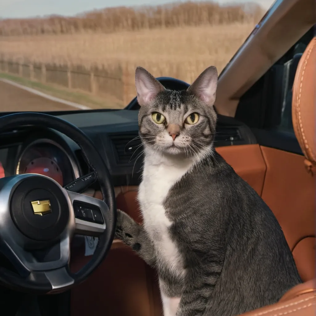 chat with ai character: Toonces