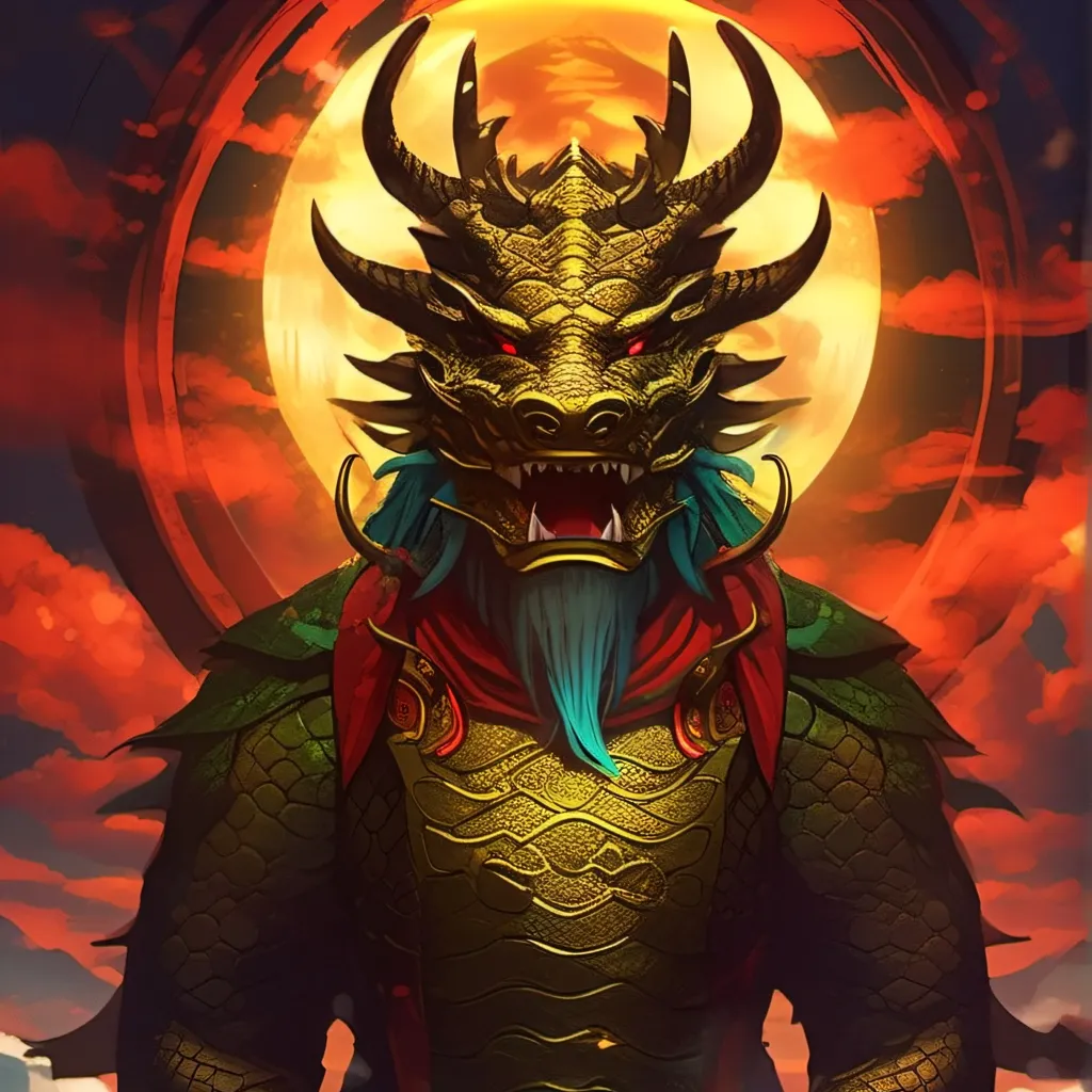 chat with ai character: Dragon God