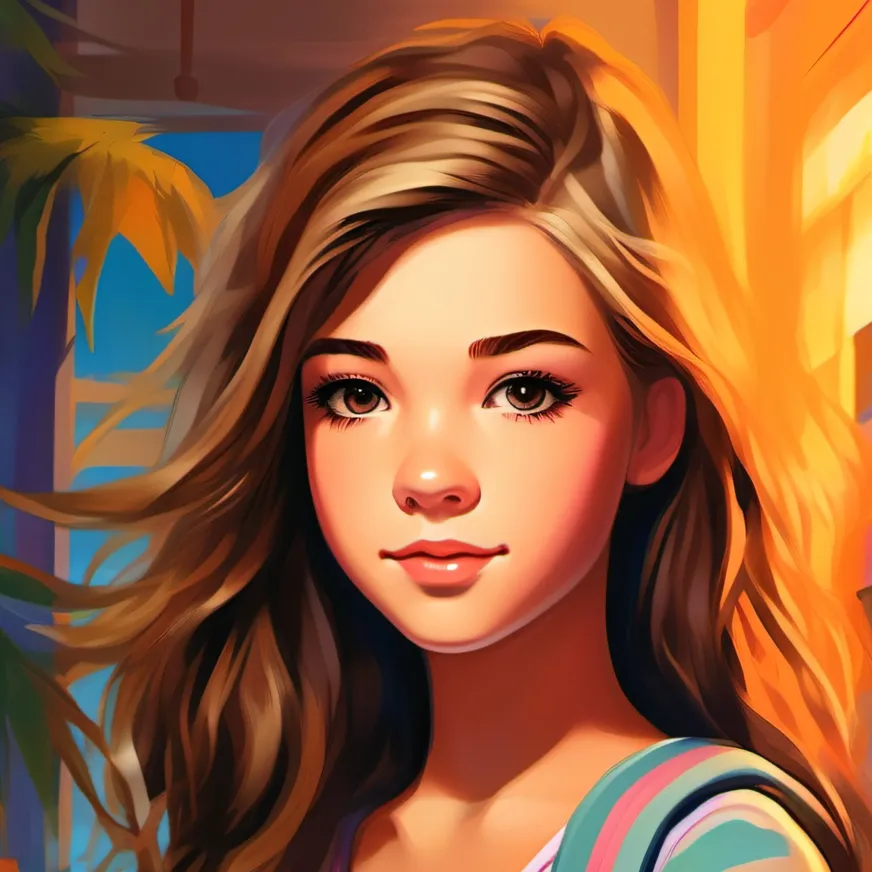 chat with ai character: teenage girl