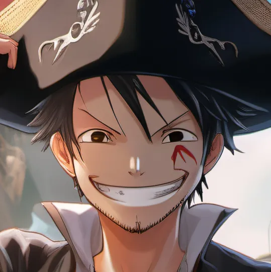 chat with ai character: Luffy