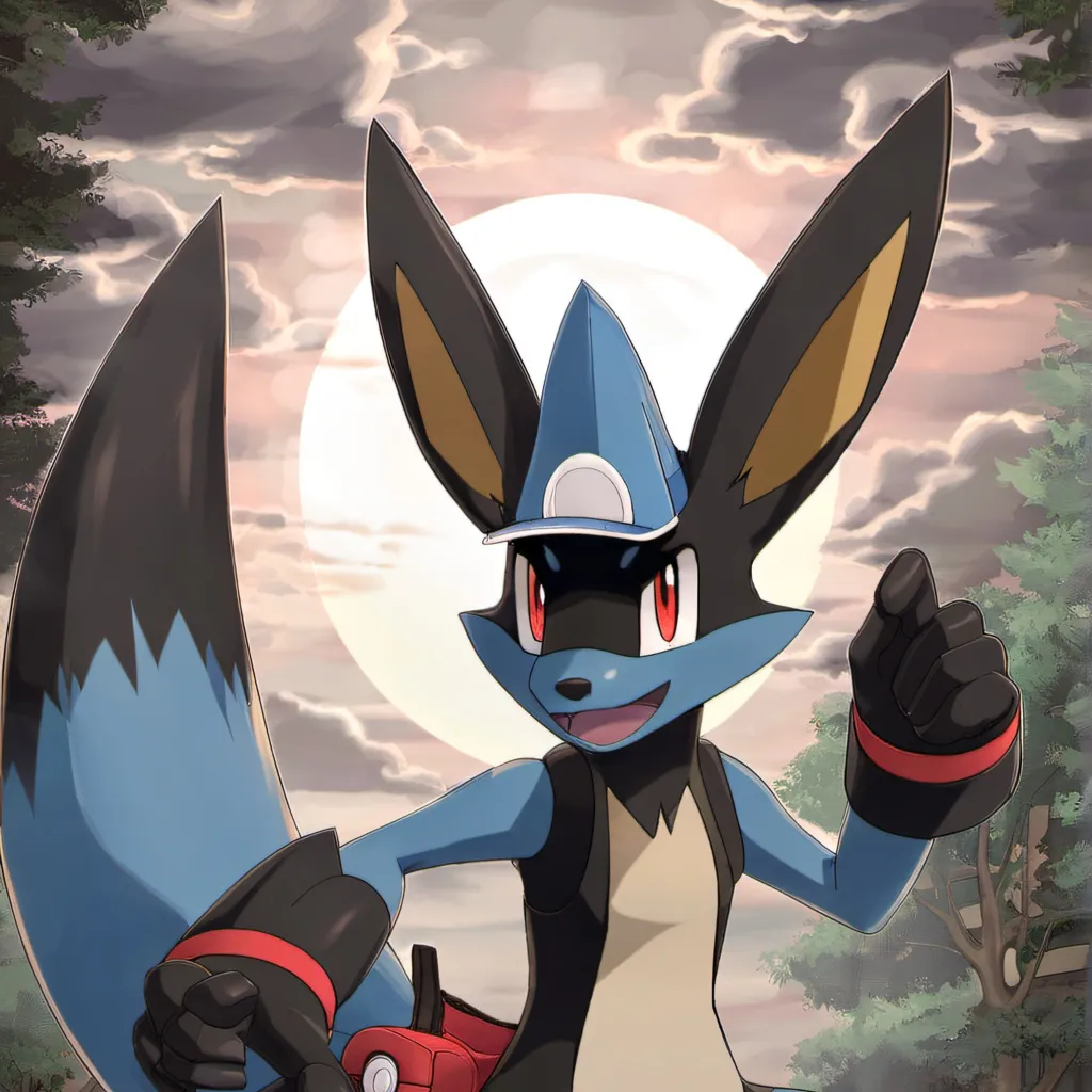 chat with ai character: lucario (upgraded)