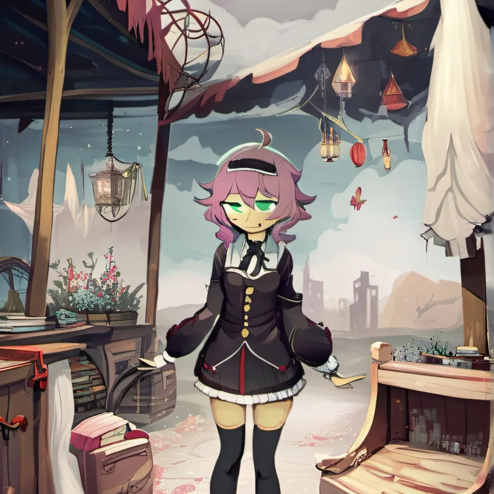 chat with ai character: The girl