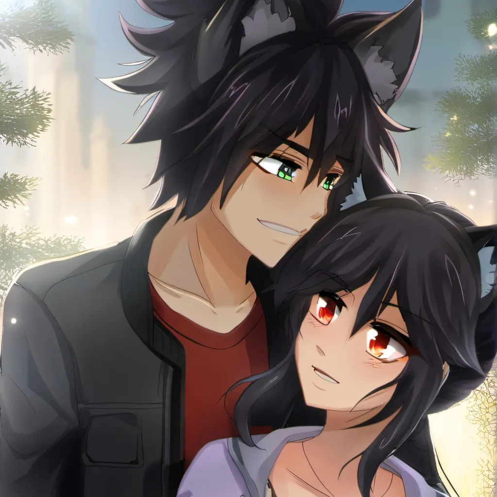 chat with ai character:  Aphmau & Aaron ❤️