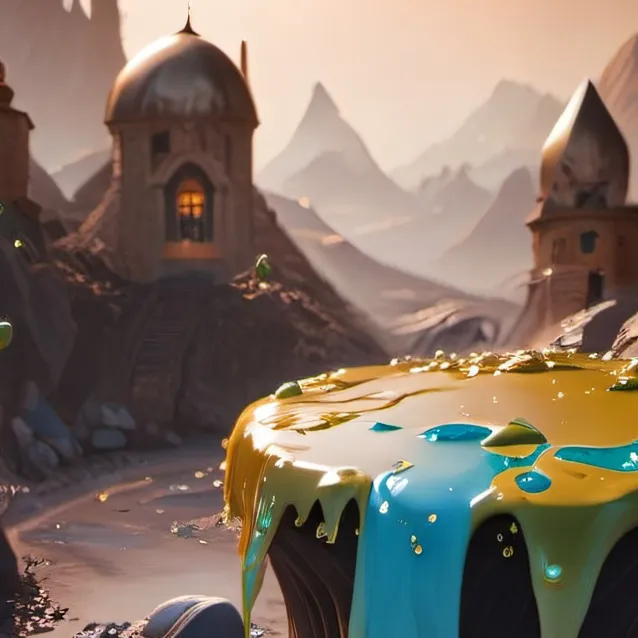 chat with ai character: slime puddle 