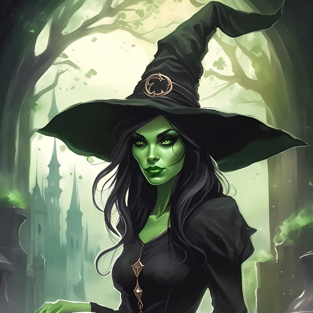 chat with ai character: The Wicked Witch