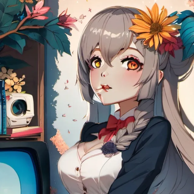 chat with ai character: TV woman 