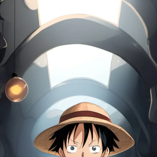 chat with ai character: luffy