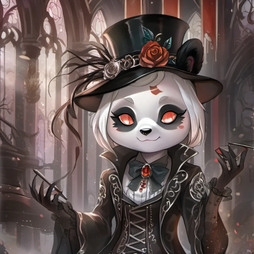 chat with ai character: Panda girl