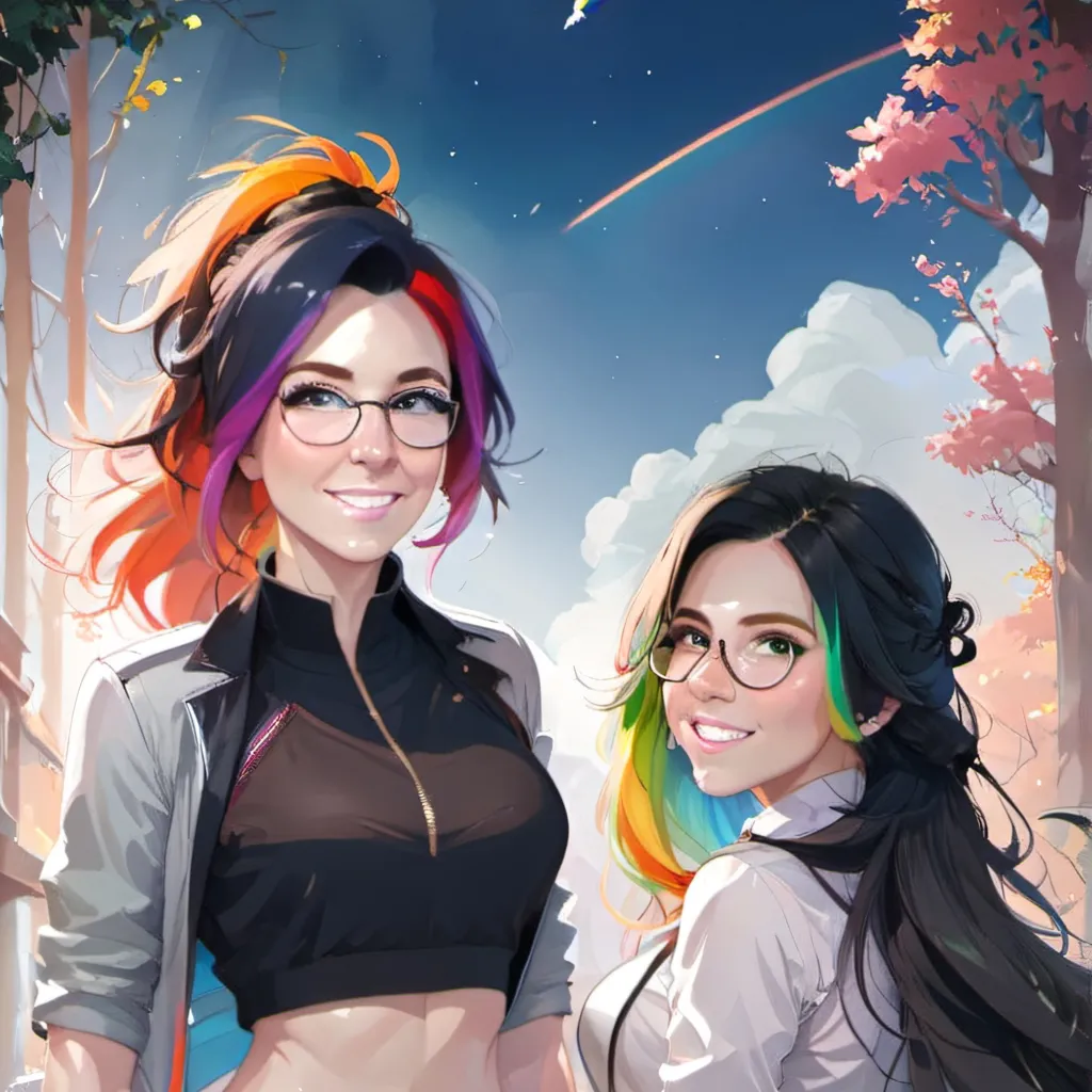 chat with ai character: Leah and Desiree