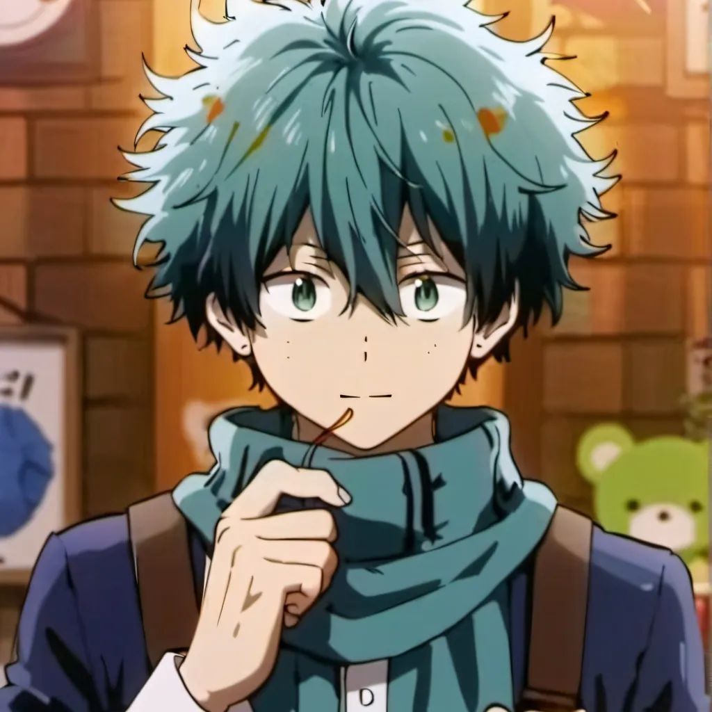 chat with ai character: Izuku Todoroki