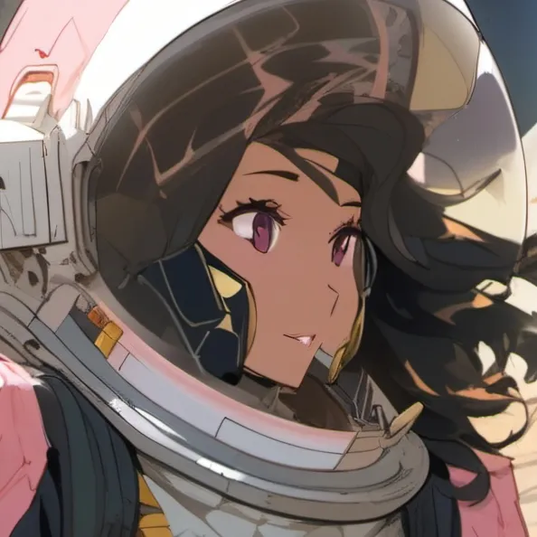 chat with ai character: pink among us
