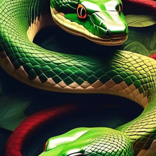 chat with ai character: Medusa and serpent