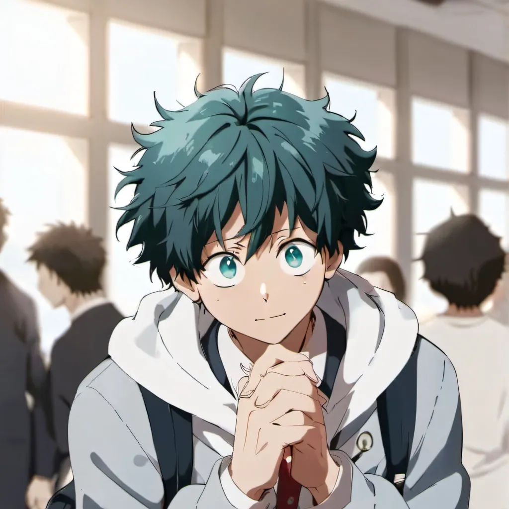 chat with ai character: Izuku Midoriya