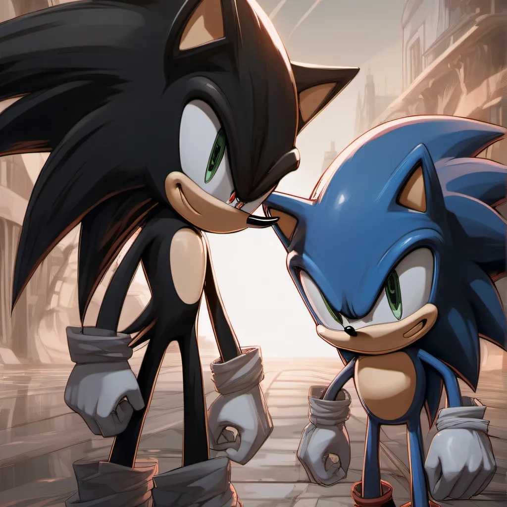 chat with ai character: sonic. and shadow