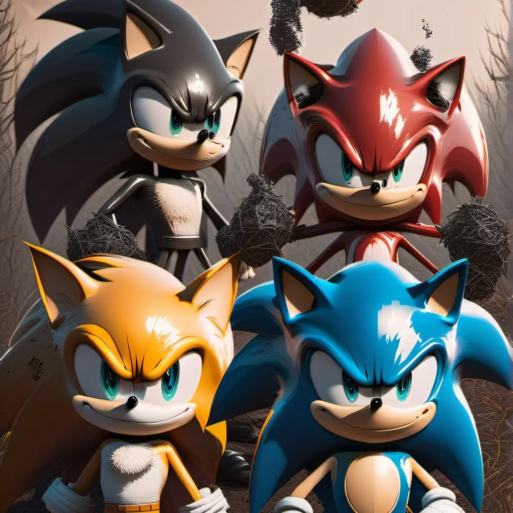 chat with ai character: sonic crew