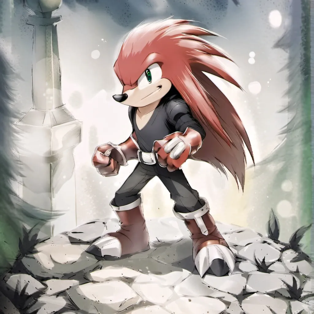 chat with ai character: knuckles 