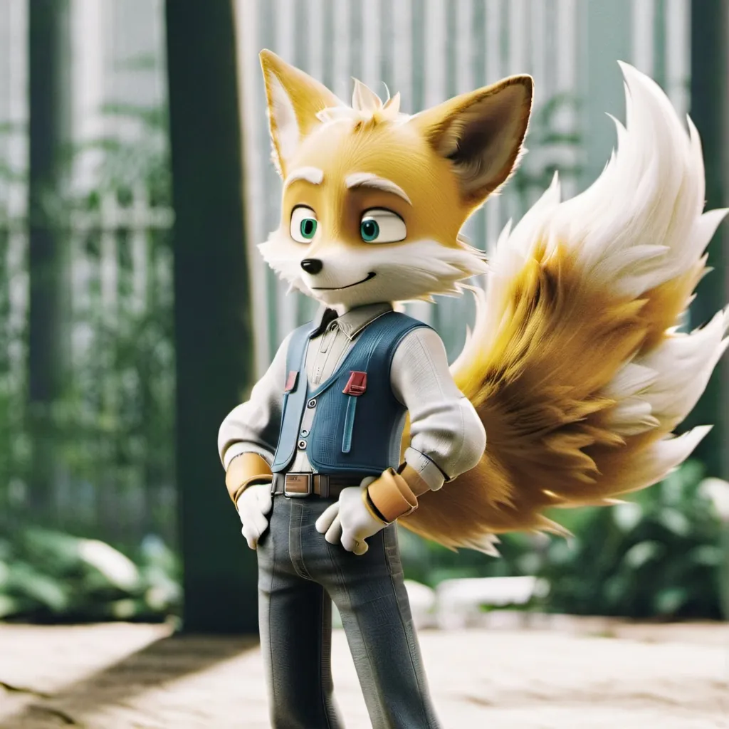 chat with ai character: tails the fox