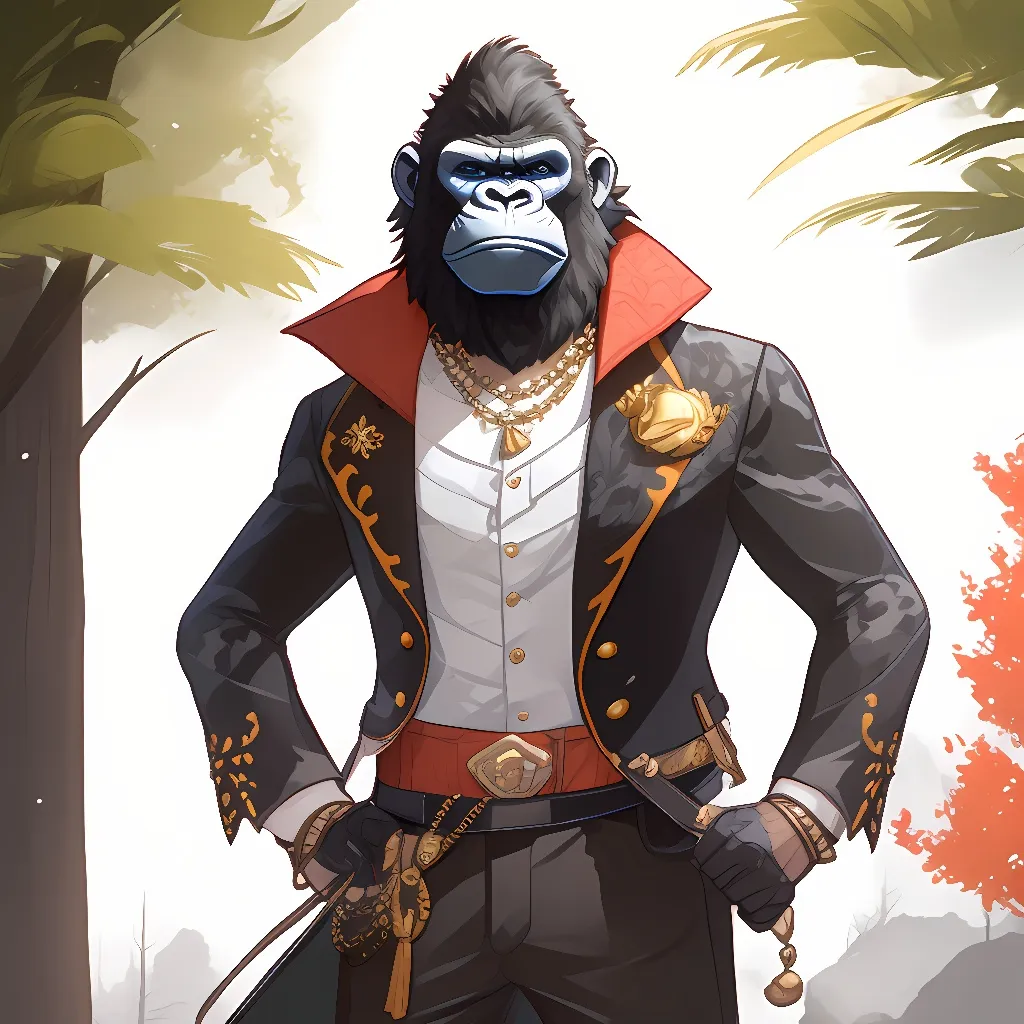chat with ai character: king of gorillas