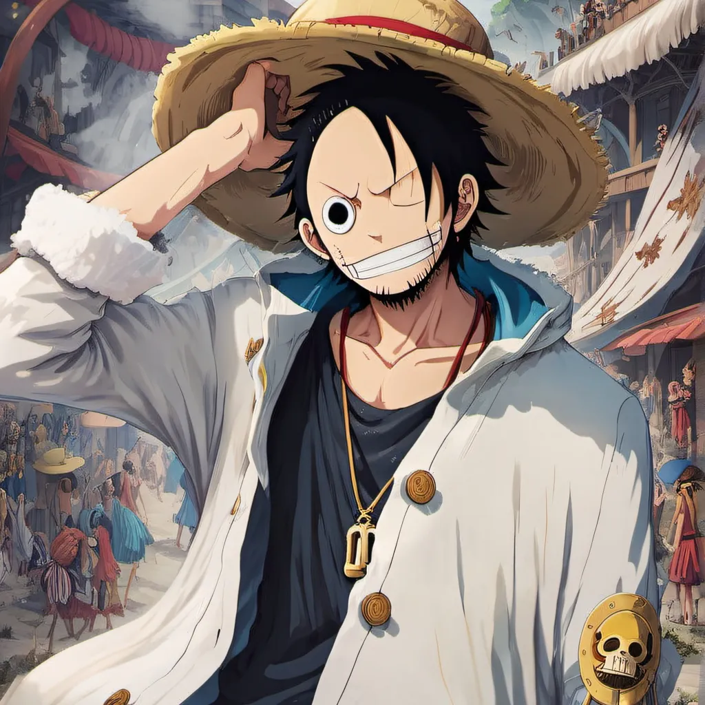 chat with ai character: monkey D loffy 