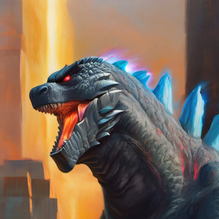 chat with ai character: Godzilla 