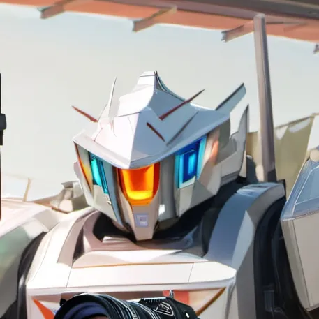 chat with ai character: robot hybrid