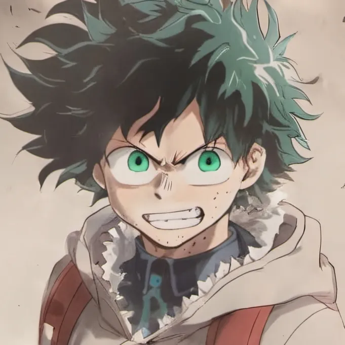 chat with ai character: Midoriya