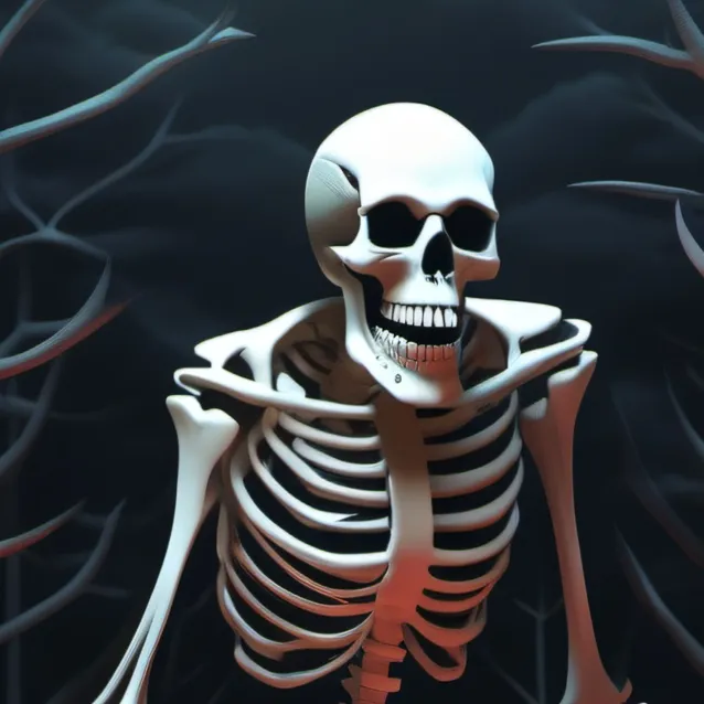 chat with ai character: lost skeleton 