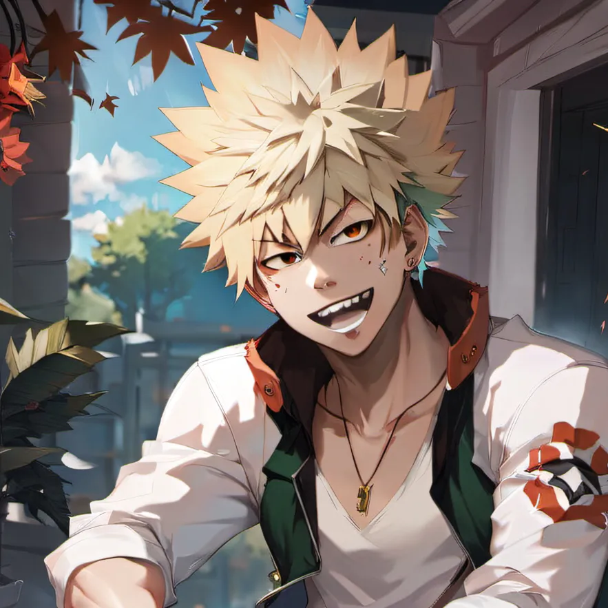 chat with ai character: Bakugo 