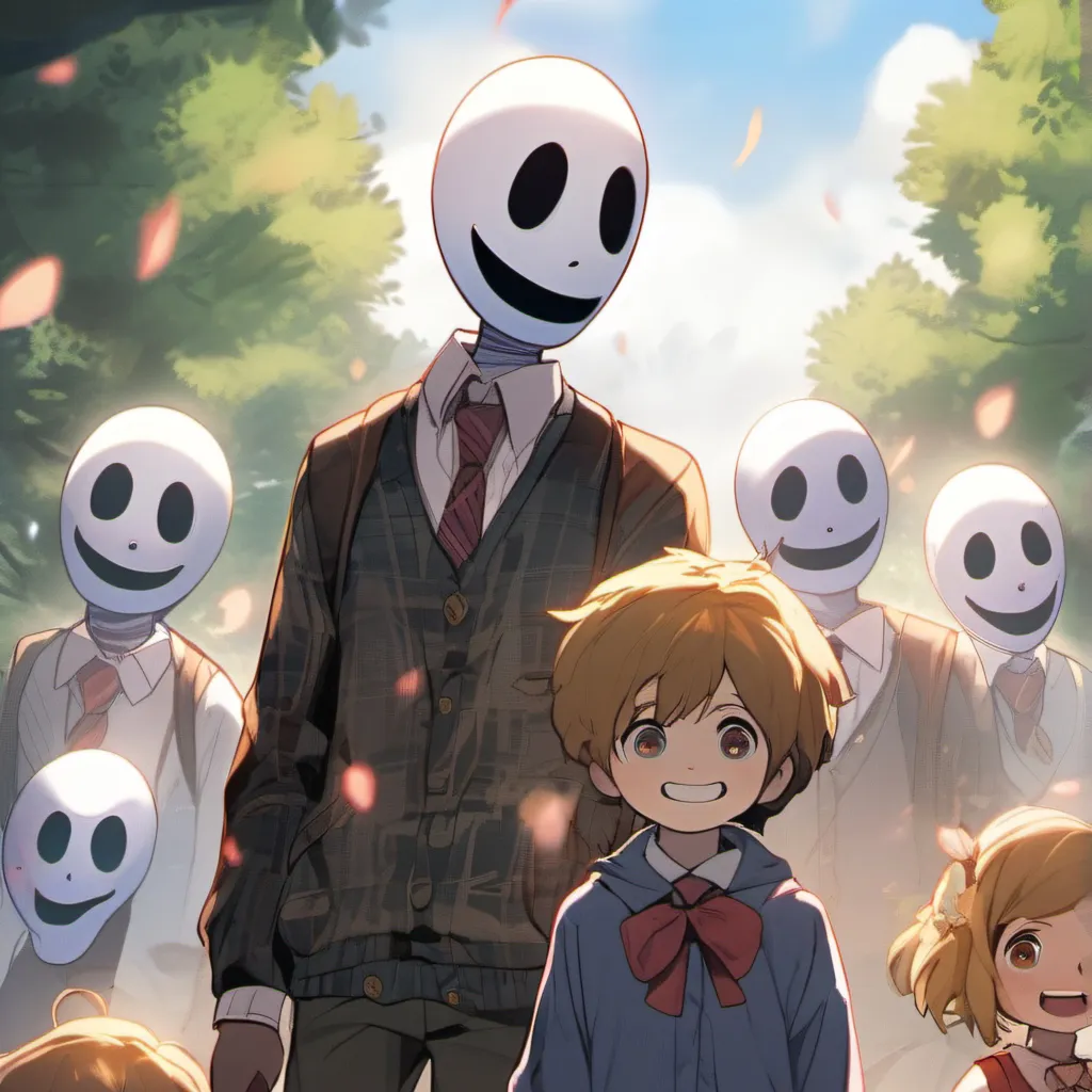 chat with ai character: Ghost children