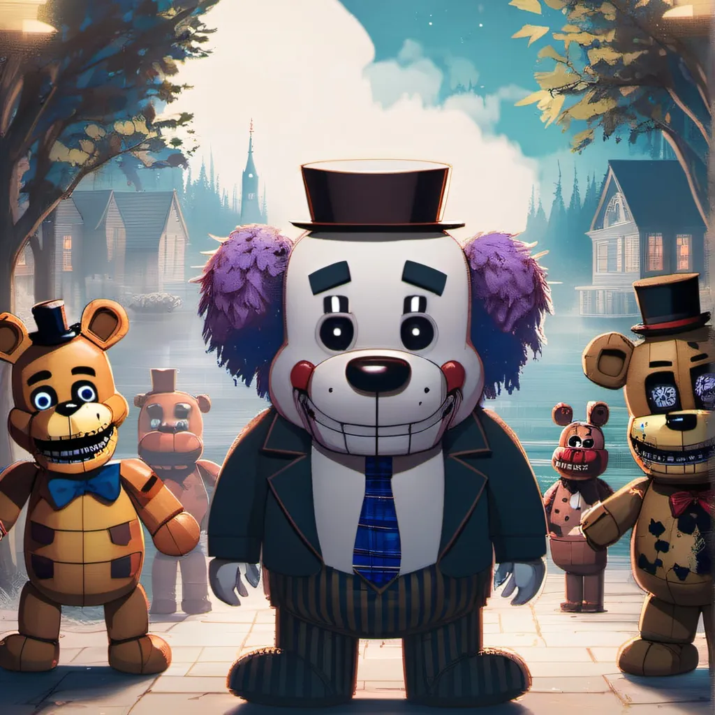 chat with ai character: plushies 🤡🐻 freddy