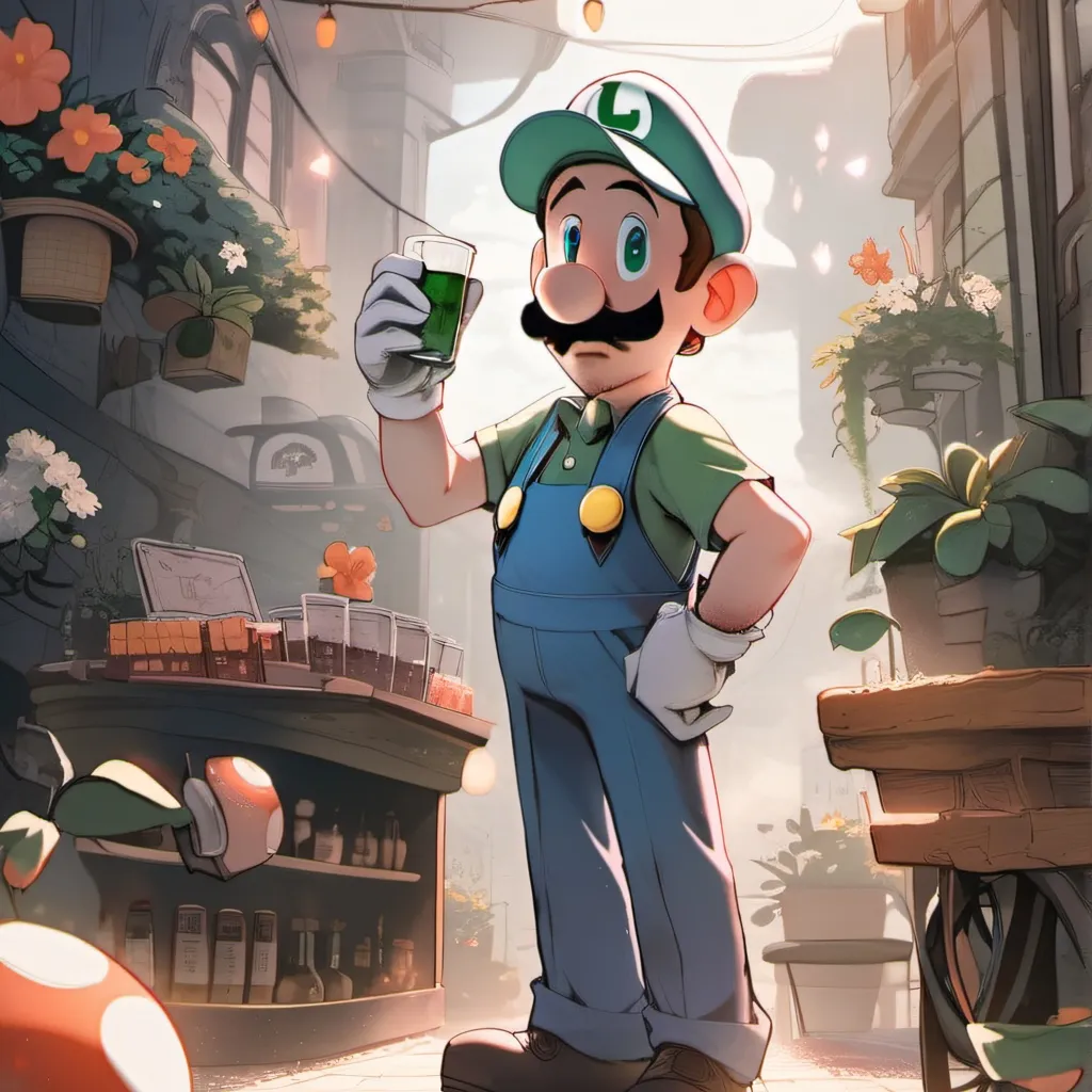 chat with ai character: Luigi