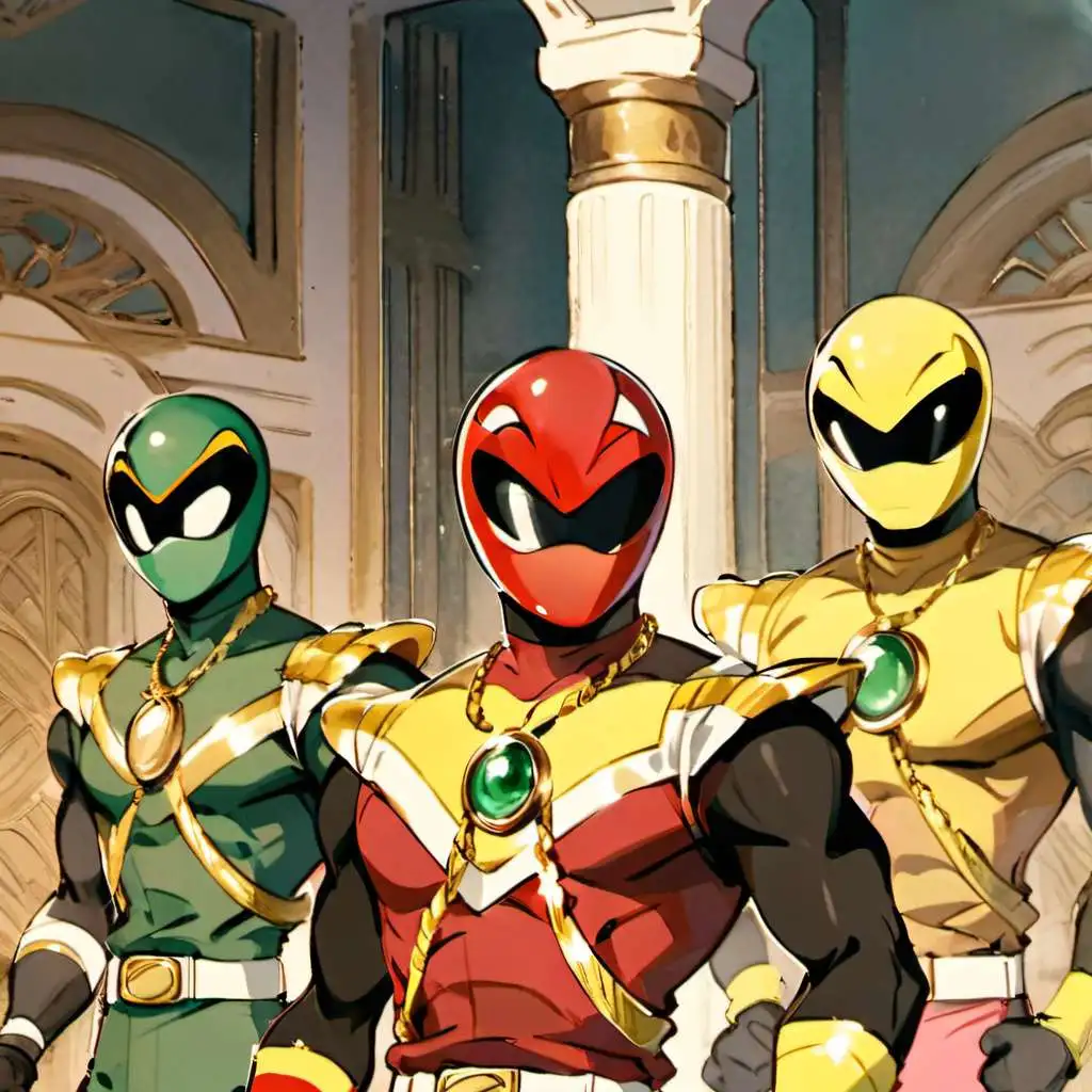 chat with ai character: Power Rangers