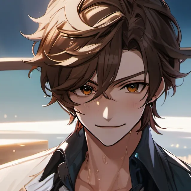 chat with ai character: aron