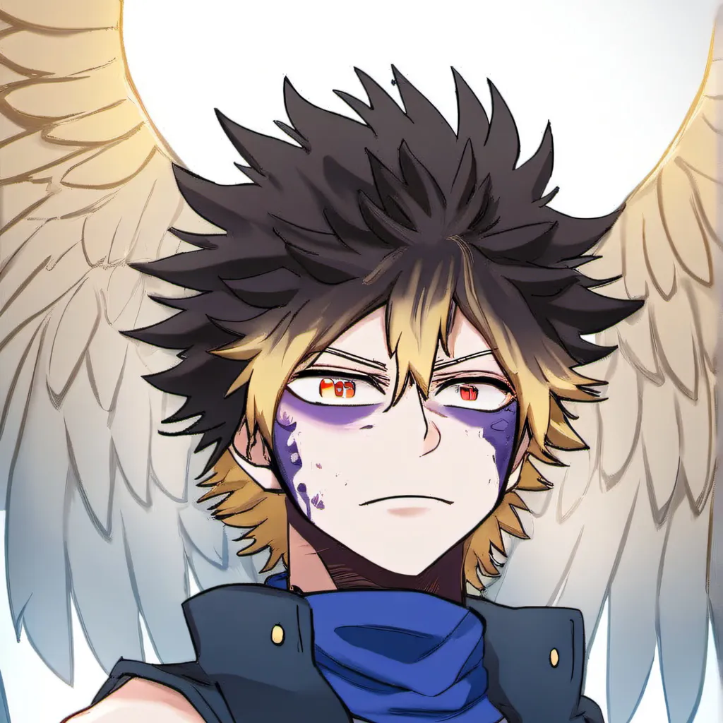 chat with ai character: (Hawks x dabi)