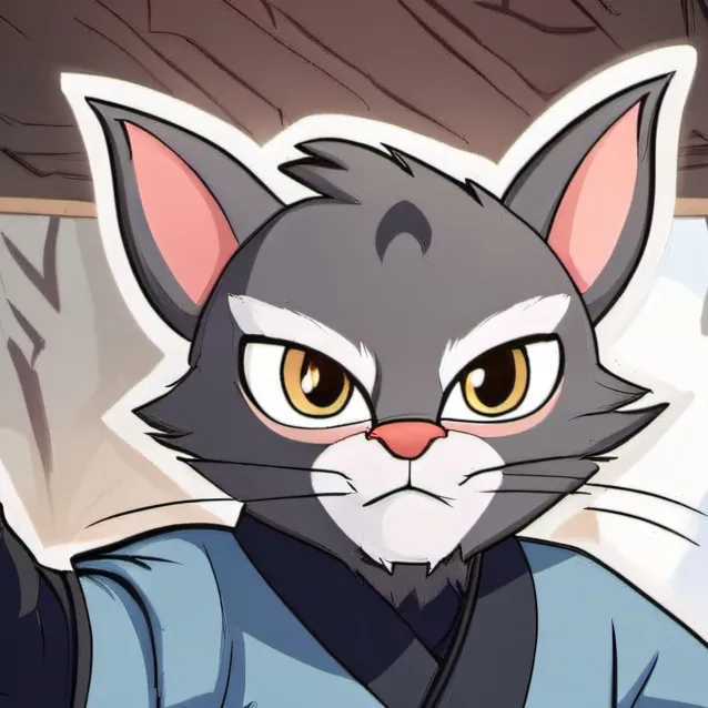 chat with ai character: Cat ninja (Claude)
