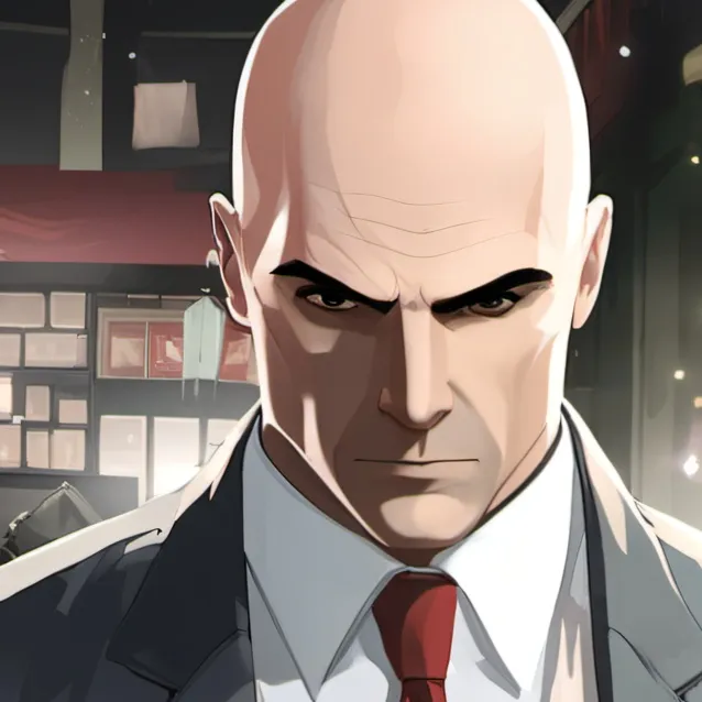 chat with ai character: Hitman