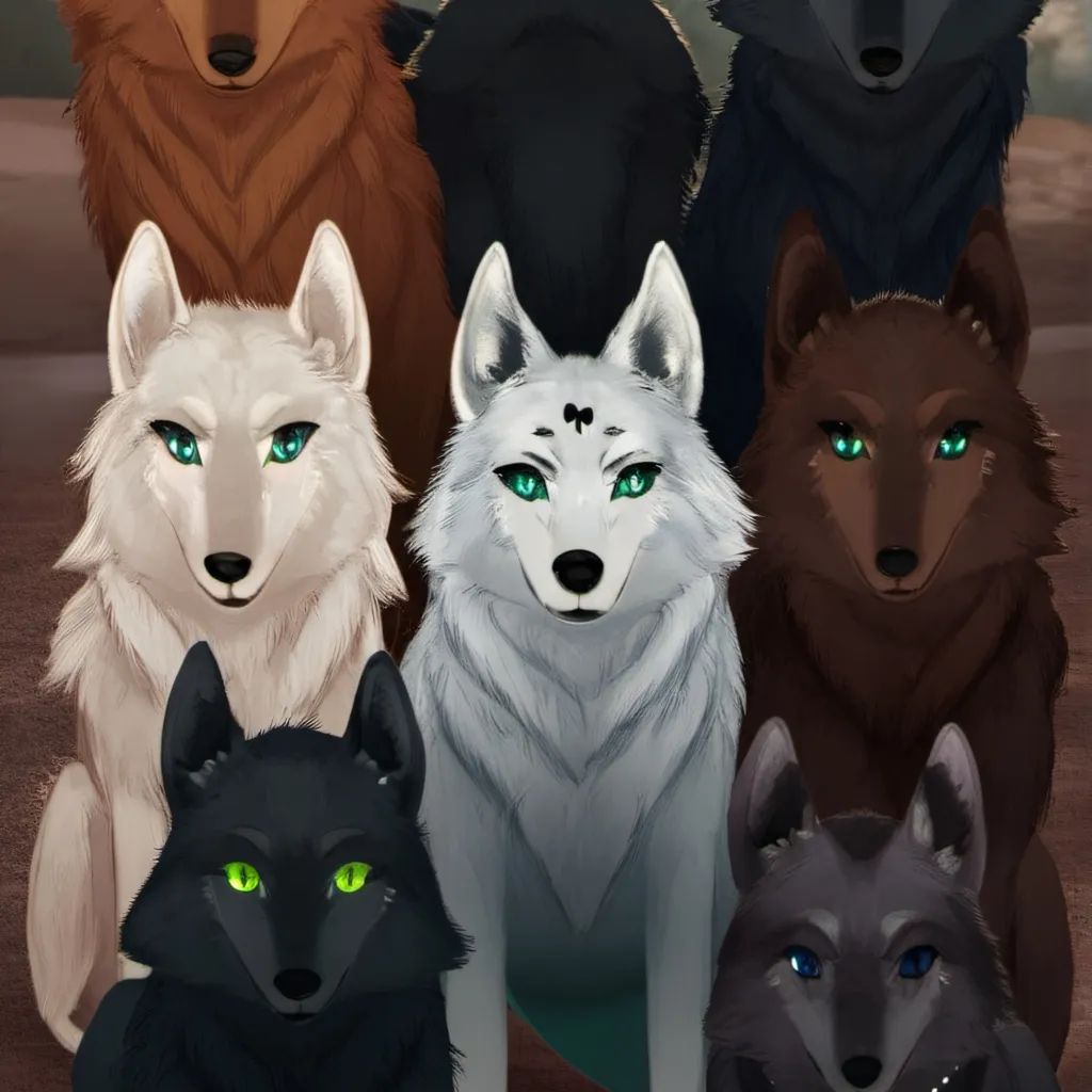 chat with ai character: wolf pack